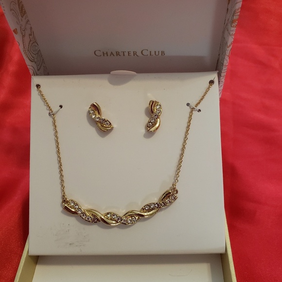 🎁SOLD OUT 🎁NWT,GOLD PAVE TWIST ENK - Picture 4 of 6